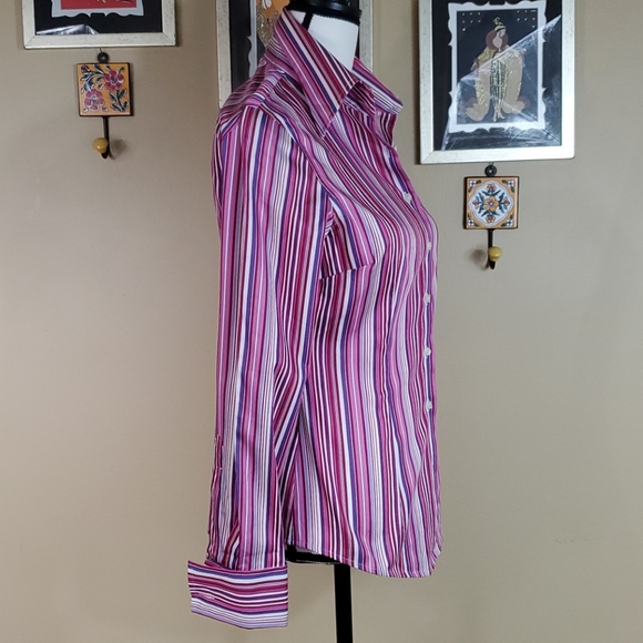 Hawes & Curtis stripped button down shirt - Picture 3 of 10
